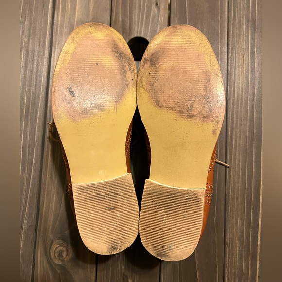 Wanted Babe Low Heel Oxford in Cognac - Picture 7 of 7